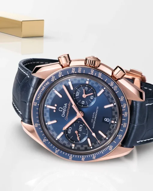 44,25 mm, or Sedna™ sur bracelet en cuir|OMEGA Sale