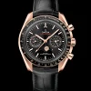 44,25 mm, or Sedna™ sur bracelet en cuir|OMEGA Clearance