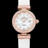 34 mm, or Sedna™ sur bracelet en cuir|OMEGA New