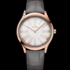 36 mm, or Sedna™ sur bracelet en cuir|OMEGA Clearance