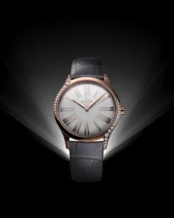 36 mm, or Sedna™ sur bracelet en cuir|OMEGA Clearance