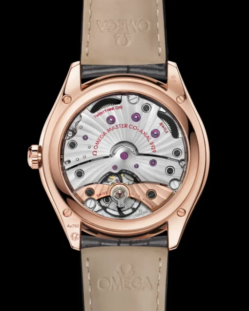 40 mm, or Sedna™ sur bracelet en cuir|OMEGA Best