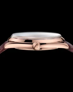 40 mm, or Sedna™ sur bracelet en cuir|OMEGA Clearance