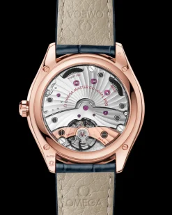 40 mm, or Sedna™ sur bracelet en cuir|OMEGA New