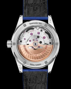 41 mm, platine sur bracelet en cuir|OMEGA Fashion