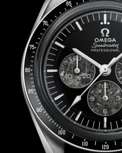 42 mm, platine sur bracelet en cuir|OMEGA Outlet