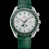 44,25 mm, platine sur bracelet en cuir|OMEGA Discount