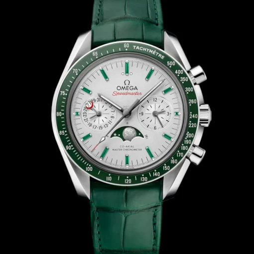 44,25 mm, platine sur bracelet en cuir|OMEGA Discount