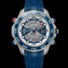 46,75 mm, titane sur bracelet caoutchouc|OMEGA Discount