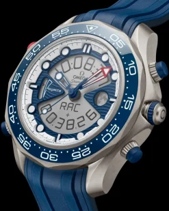 46,75 mm, titane sur bracelet caoutchouc|OMEGA Discount