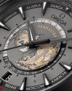 43 mm, titane sur bracelet caoutchouc|OMEGA Discount