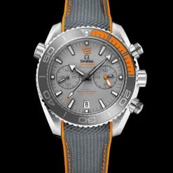 45,5 mm, titane sur bracelet caoutchouc|OMEGA Fashion