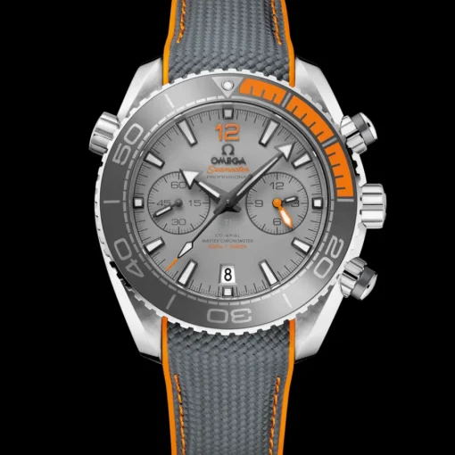 45,5 mm, titane sur bracelet caoutchouc|OMEGA Fashion