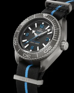 45,5 mm, titane sur bracelet NATO|OMEGA New