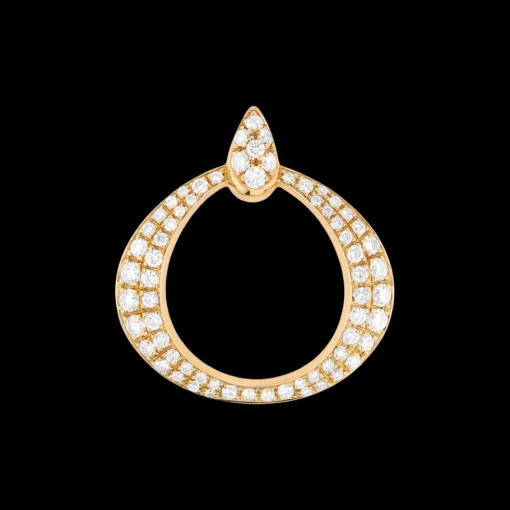Pendentif, or jaune 18k, diamants|OMEGA Online