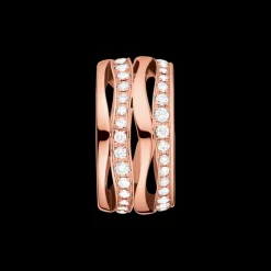 Pendentif, or rouge 18k, diamants|OMEGA Hot