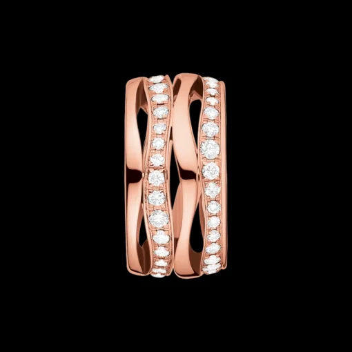 Pendentif, or rouge 18k, diamants|OMEGA Hot