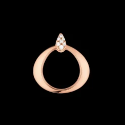 Pendentif, or rouge 18k, diamants|OMEGA Online