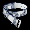 Polyamide, bleu et blanc|OMEGA Outlet