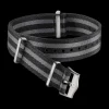Polyamide, noir et gris à 5 rayures|OMEGA Discount